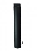 Roura kouřová s klap. 120-200/1000 t.1,5mm černá